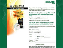 Tablet Screenshot of algonquin.prosar.com
